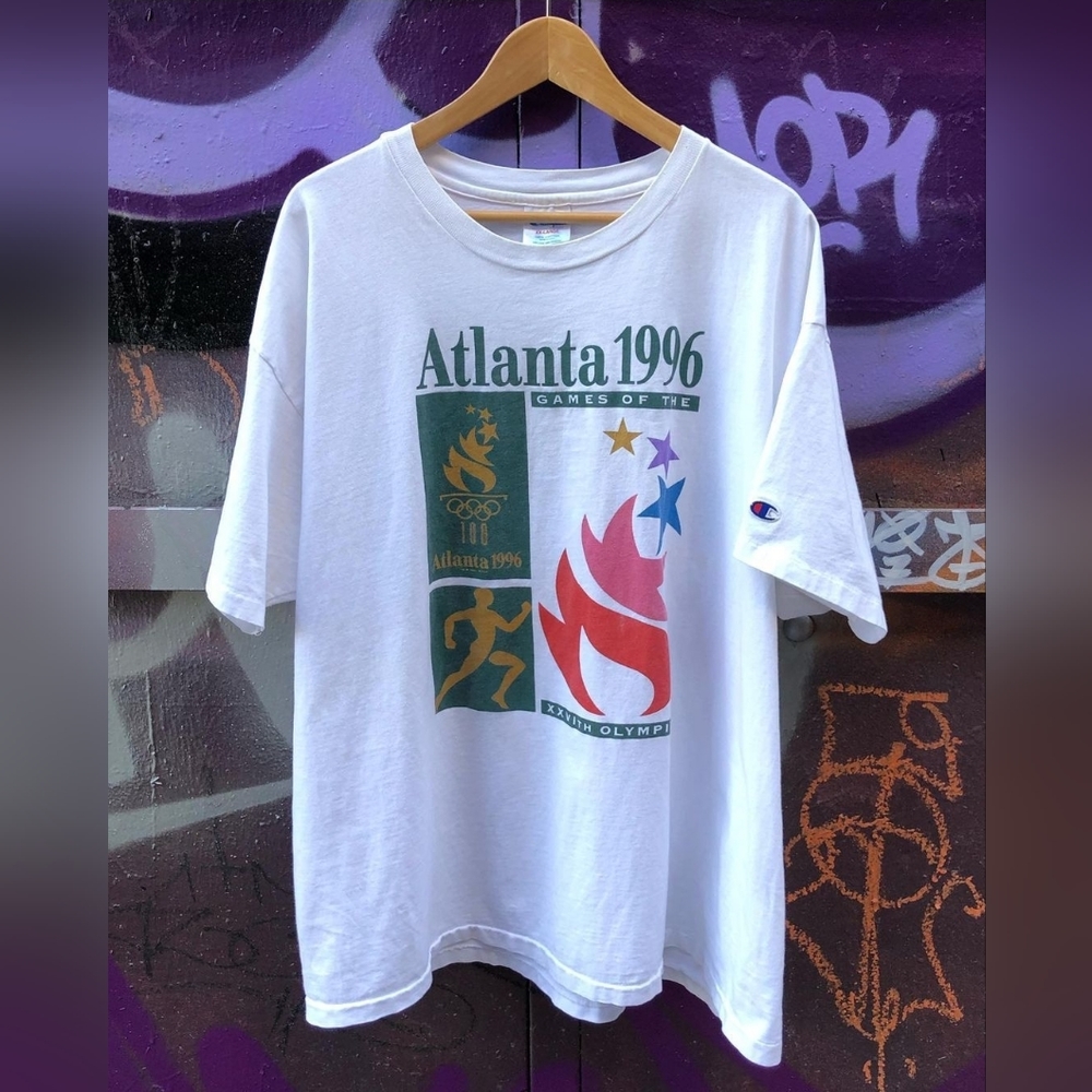 1996 Champion Atlanta Olympics Vintage Tee